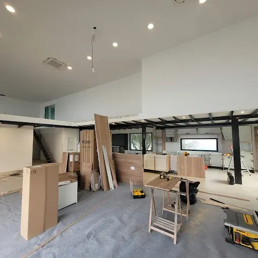 Phase chantier intérieure