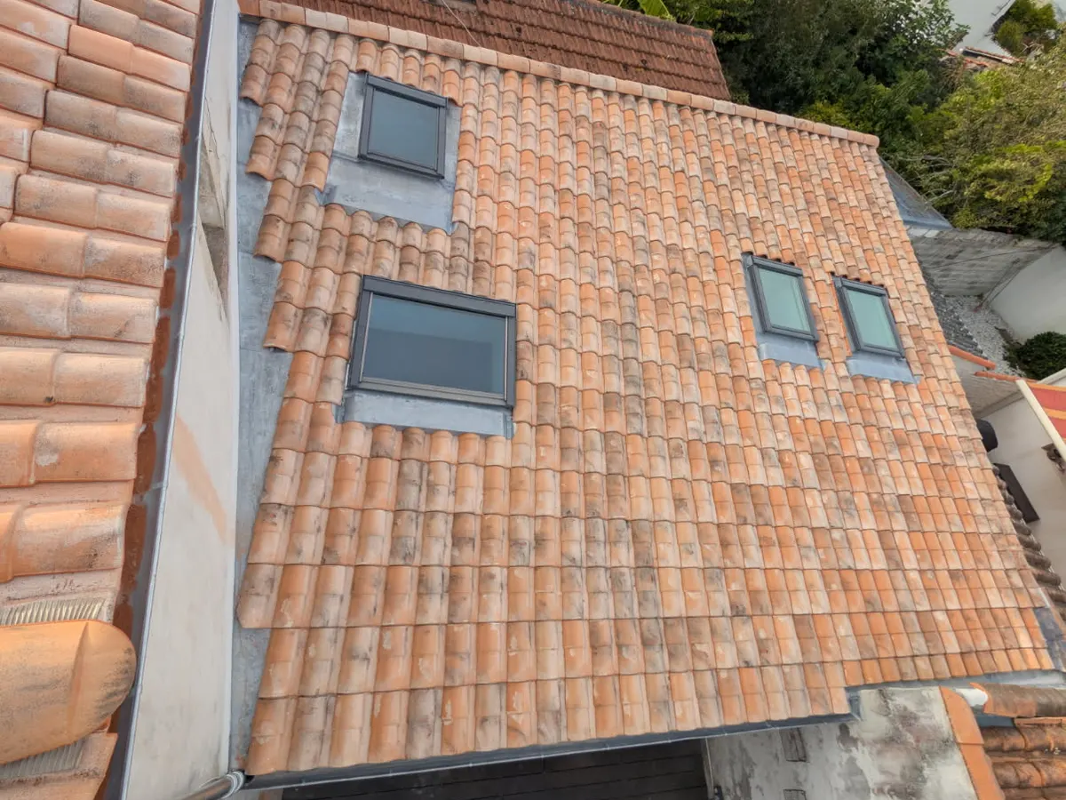 Rénovation d’une couverture de toiture